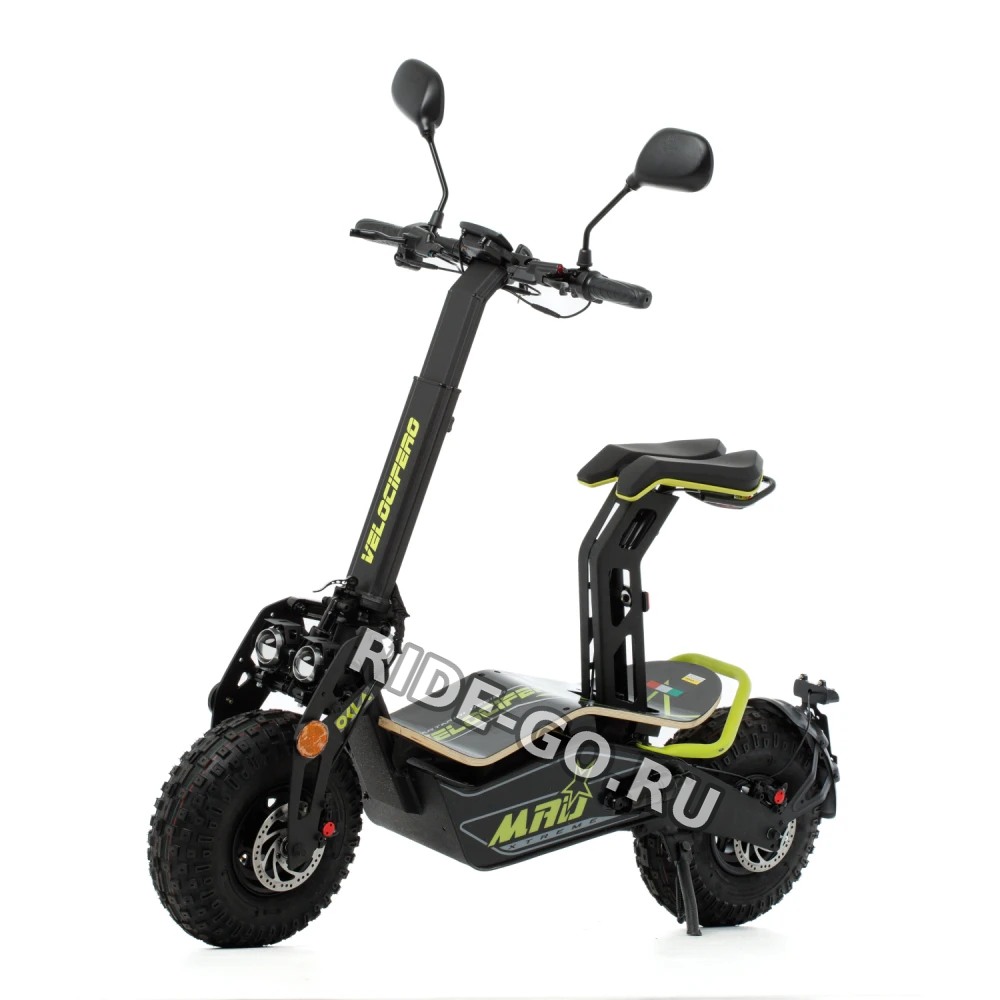 Электросамокат Velocifero MAD 810W с сиденьем