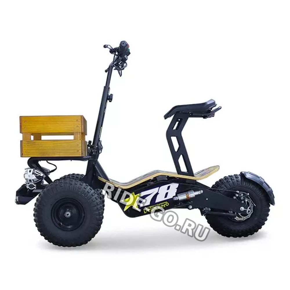 Электросамокат Velocifero MAD TRUCK CE 2000W (№78) с сиденьем