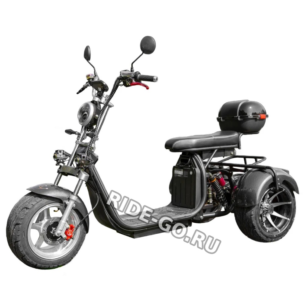 Электроскутер Ikingi X12 PRO Trike карбон