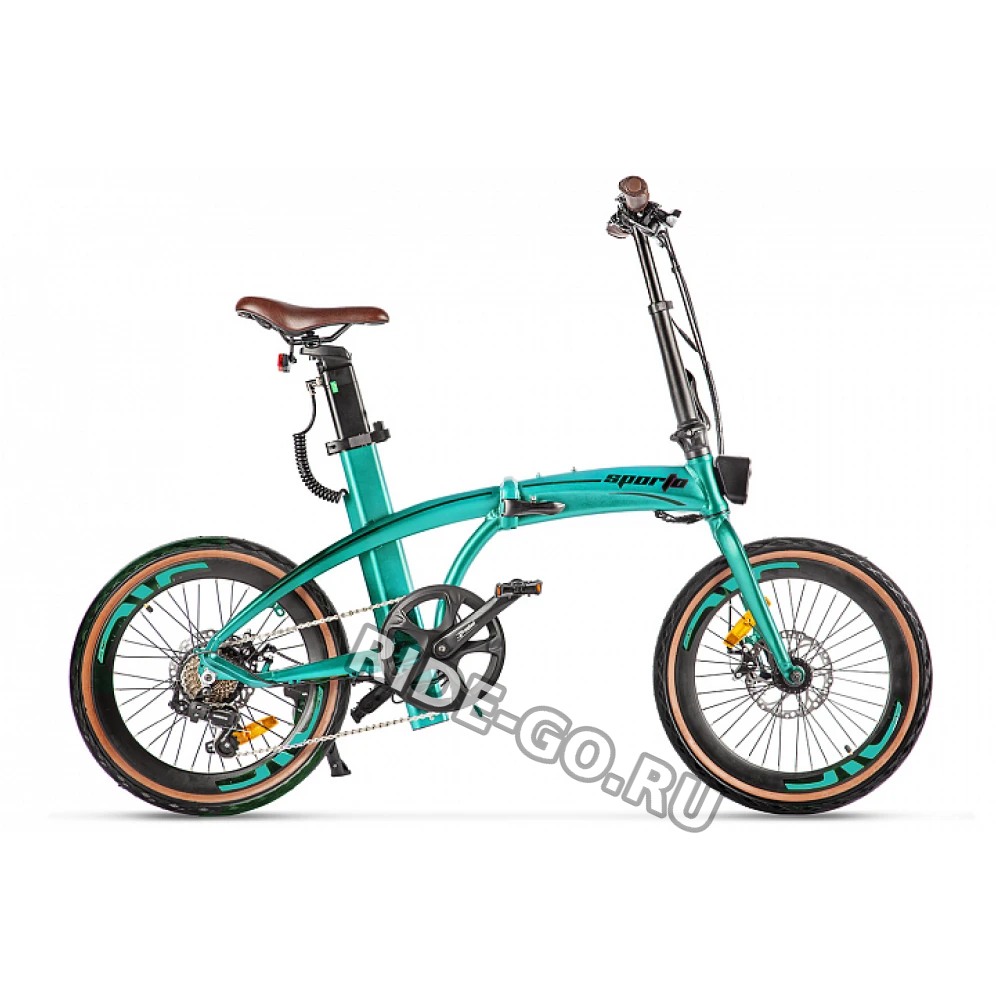 Велогибрид Sporto зеленый