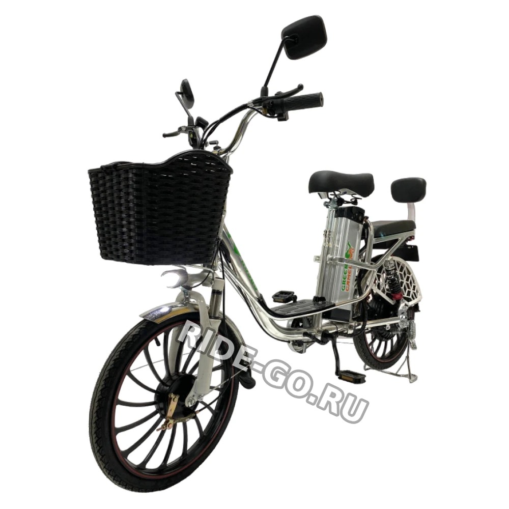 Электровелосипед Колхозник GreenCamel Транк 20 V8 PRO (R20 250W 60V20Ah) алюм, 2х подвес