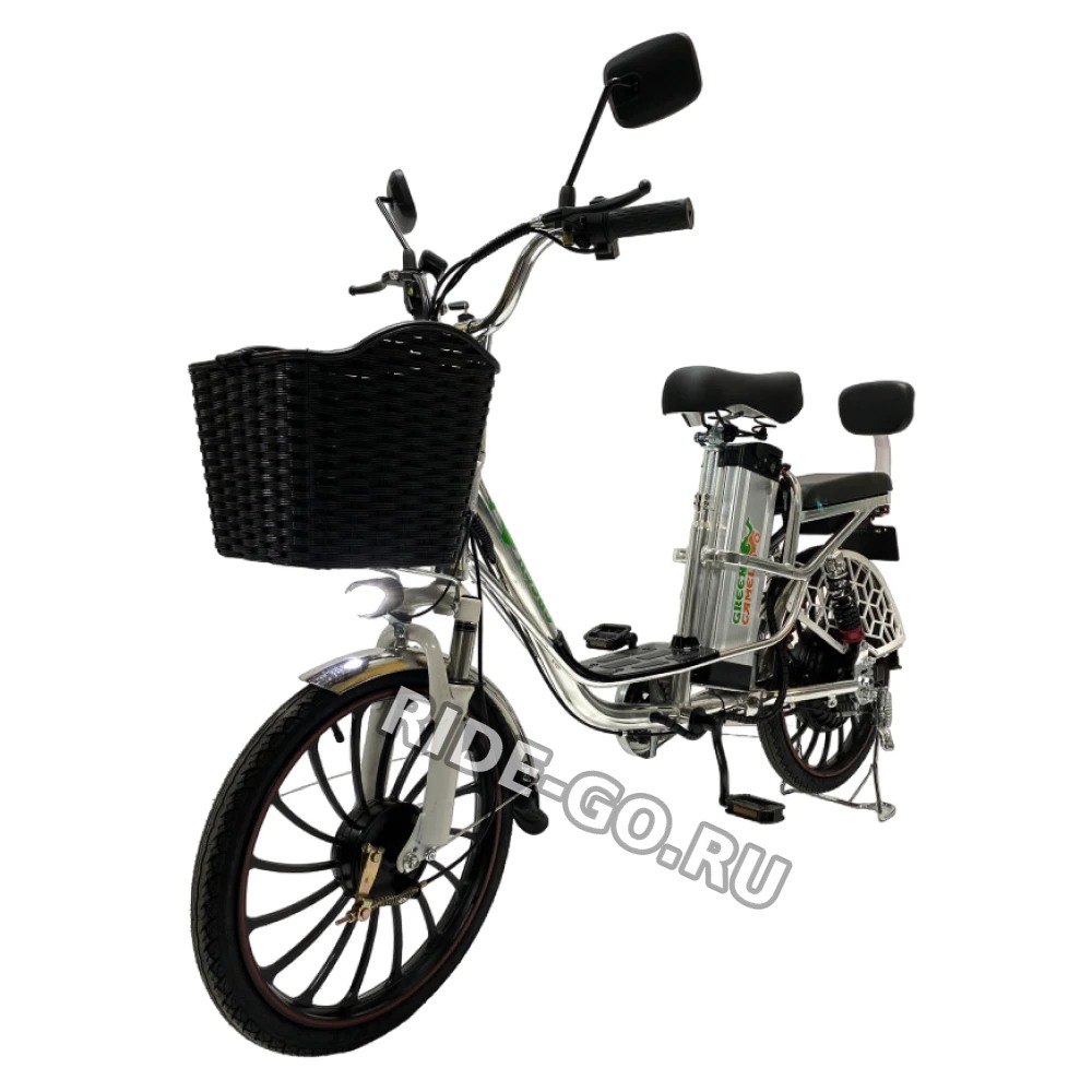 Электровелосипед Колхозник GreenCamel Транк 20 V8 PRO (R20 250W) алюм, 2х подвес