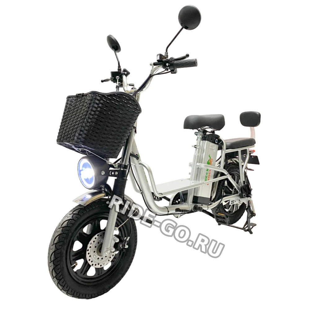 Электровелосипед Колхозник GreenCamel Транк Монстр (R16FAT 500W 48V15Ah) гидравлика
