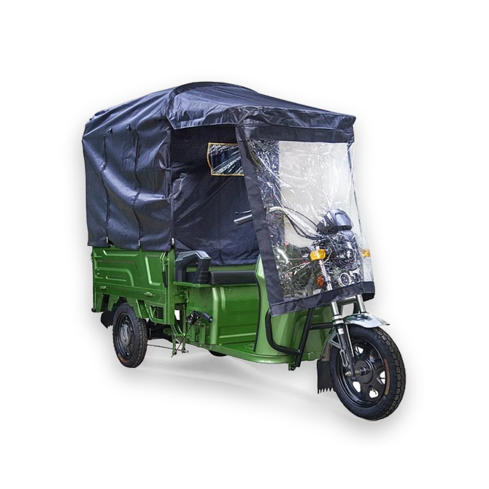 Тент защитный для грузового электротрицикла Rutrike 1200x850