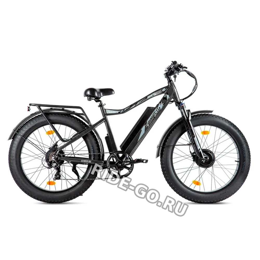 Электровелосипед VOLTECO BigCat Dual Next черный