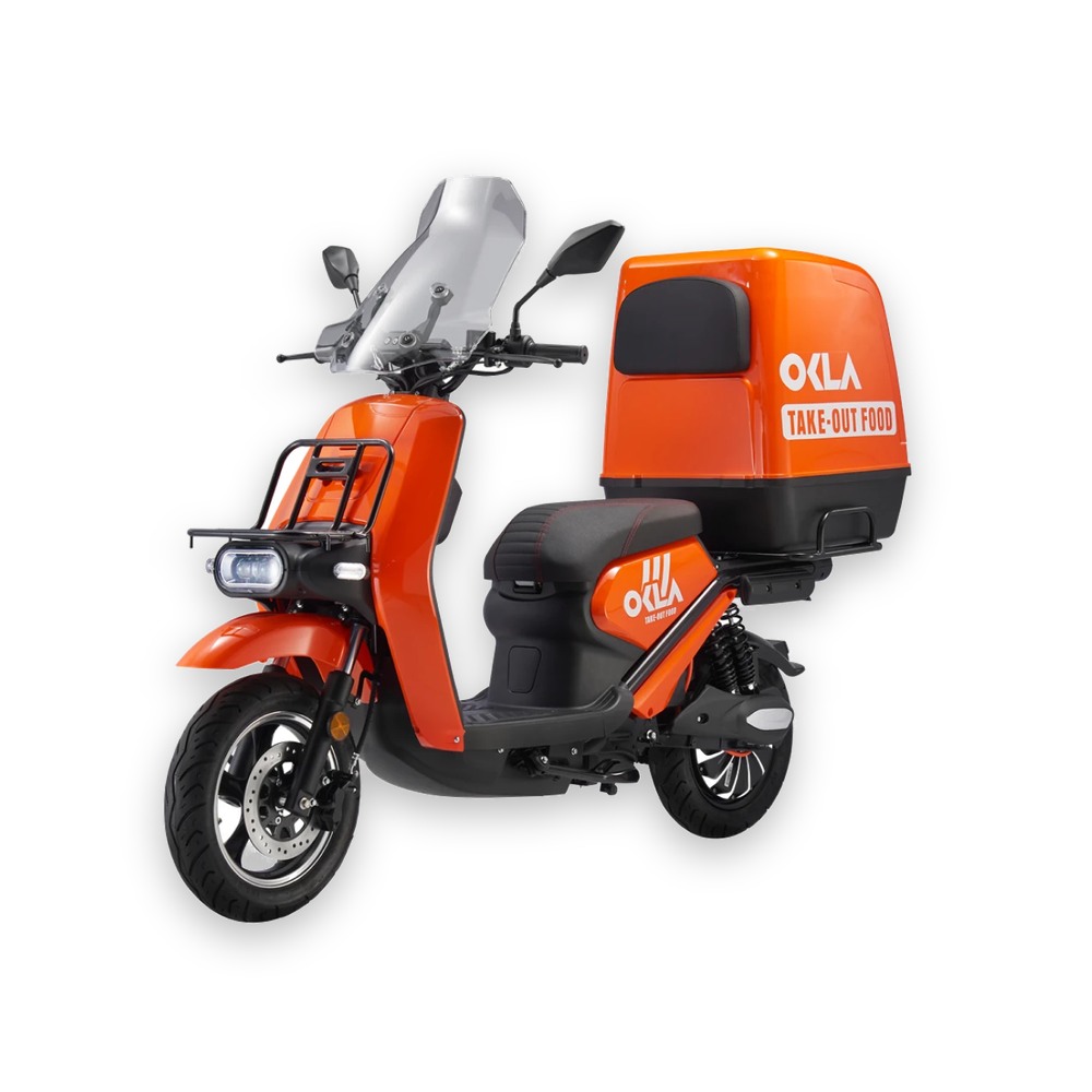 Электроскутер Okla Mx Mini + Rear Box