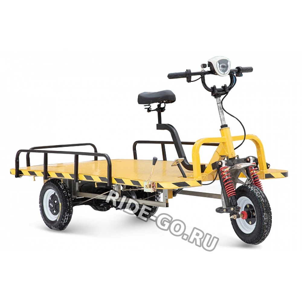 Платформенная тележка электрическая Rutrike ТАКСА ВАЙД