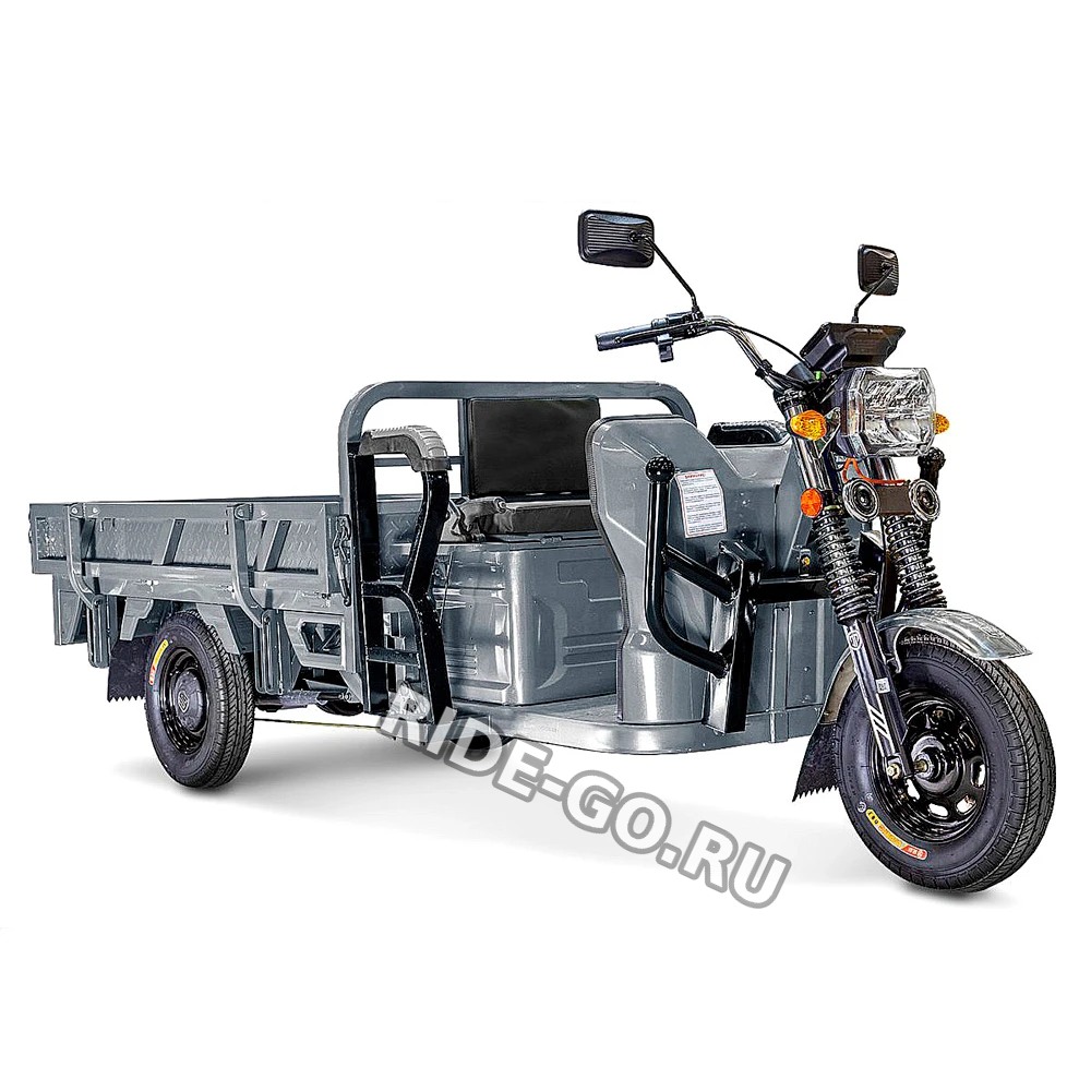 Грузовой электротрицикл Rutrike Габарит 1700 60V1200W серый