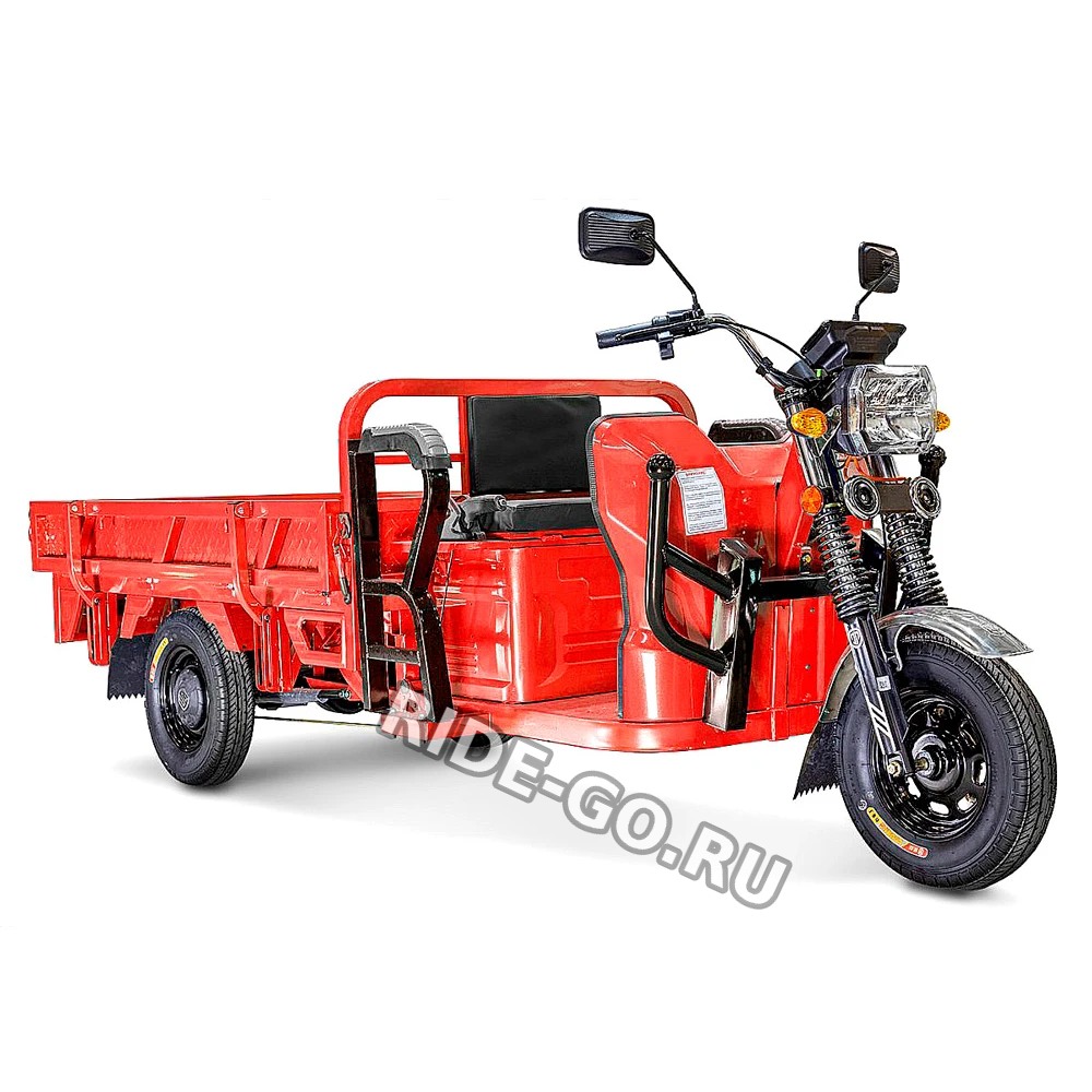Грузовой электротрицикл Rutrike Габарит 1700 60V1200W красный