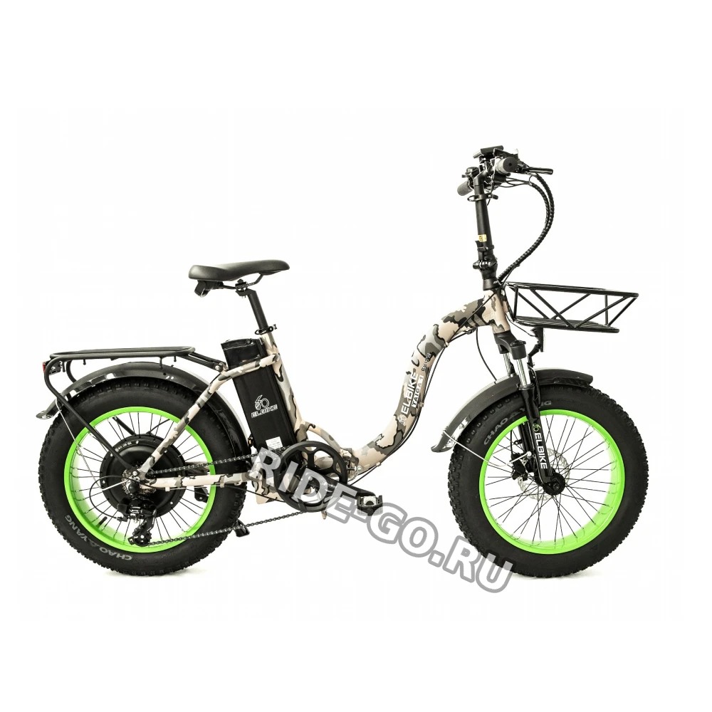 Электровелосипед Elbike Taiga 1 Elite камуфляж