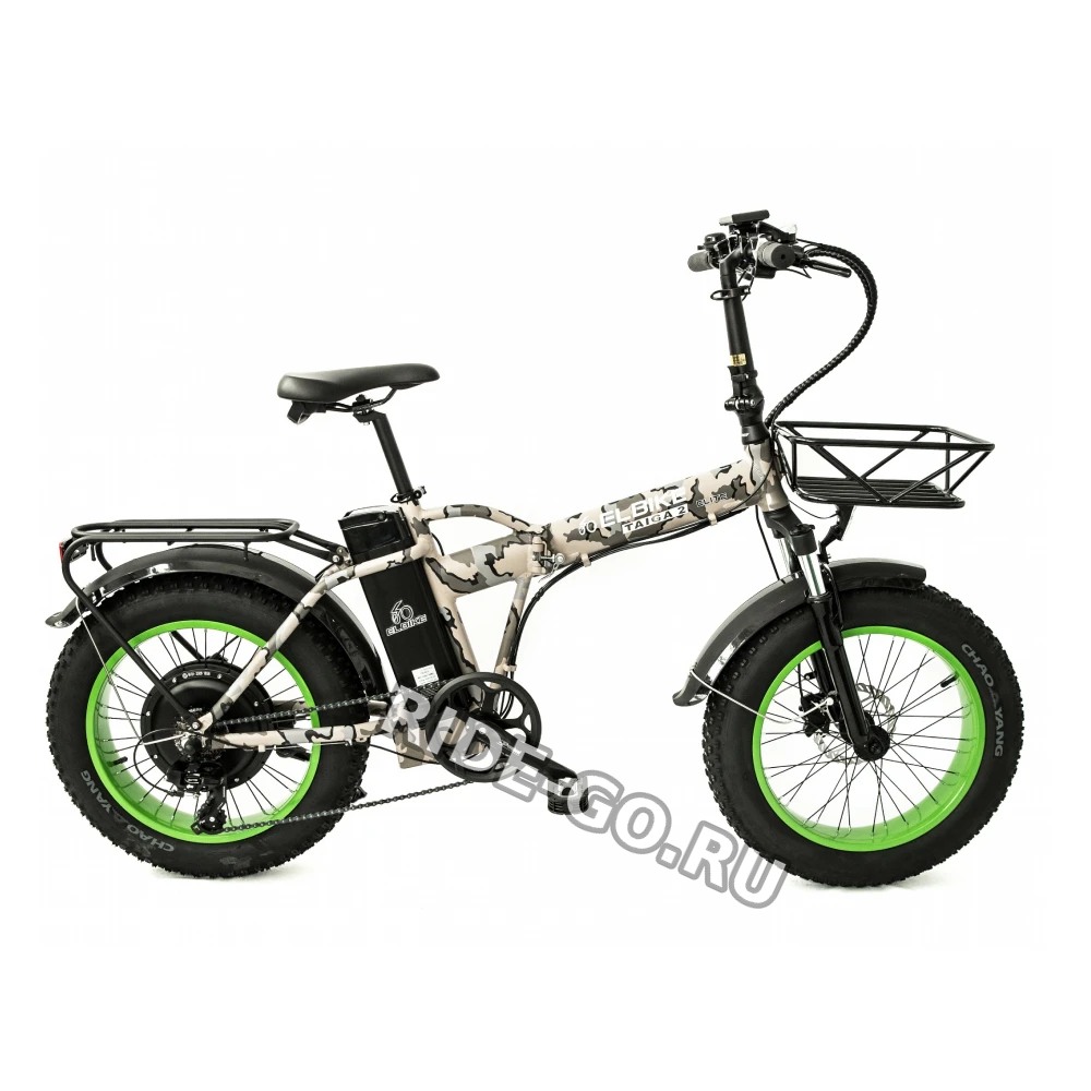 Электровелосипед Elbike Taiga 2 Elite камуфляж