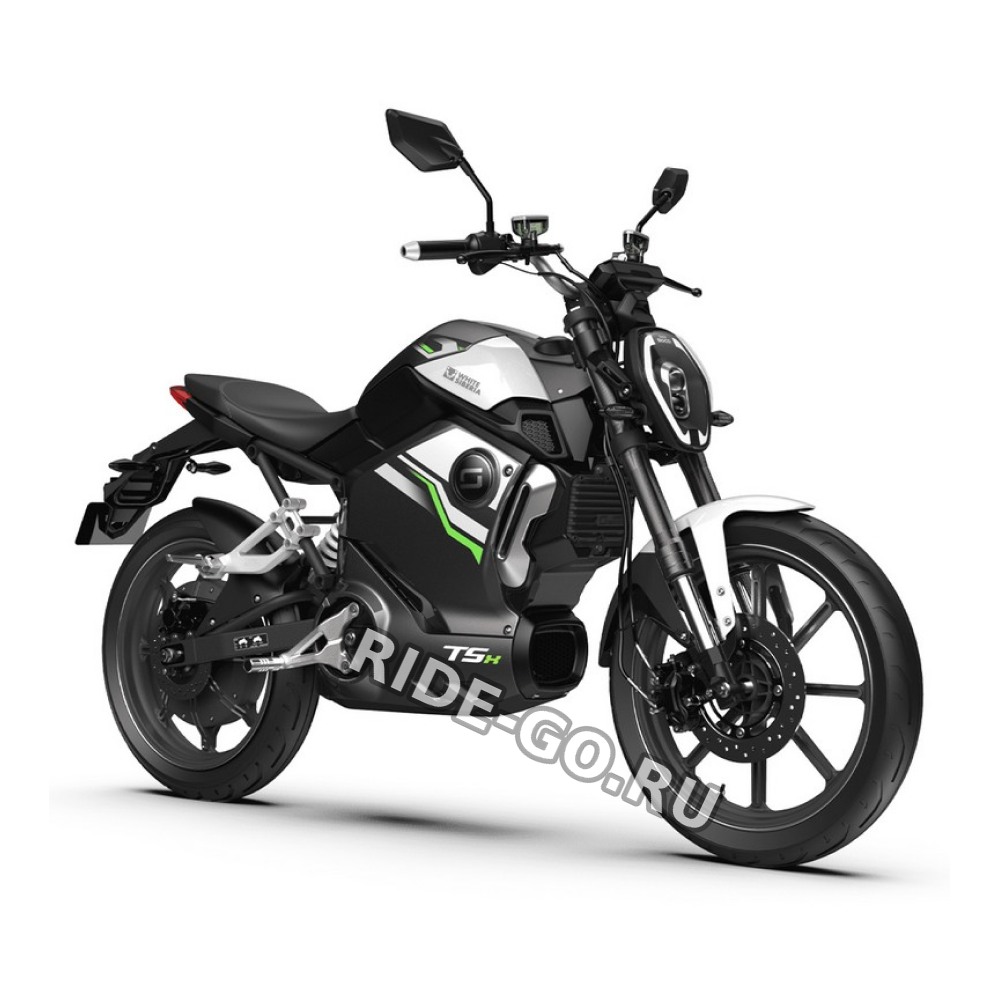 Электромотоцикл WHITE SIBERIA SUPER SOCO TSX (Серый)