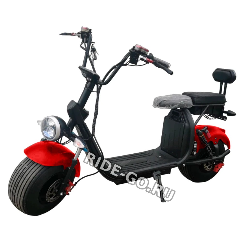Электроскутер Ikingi X7 PRO красный