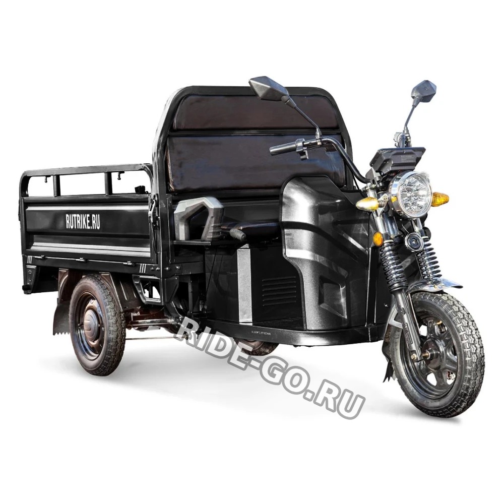 Грузовой электротрицикл Rutrike Мастер Черный 1500 60V1000W