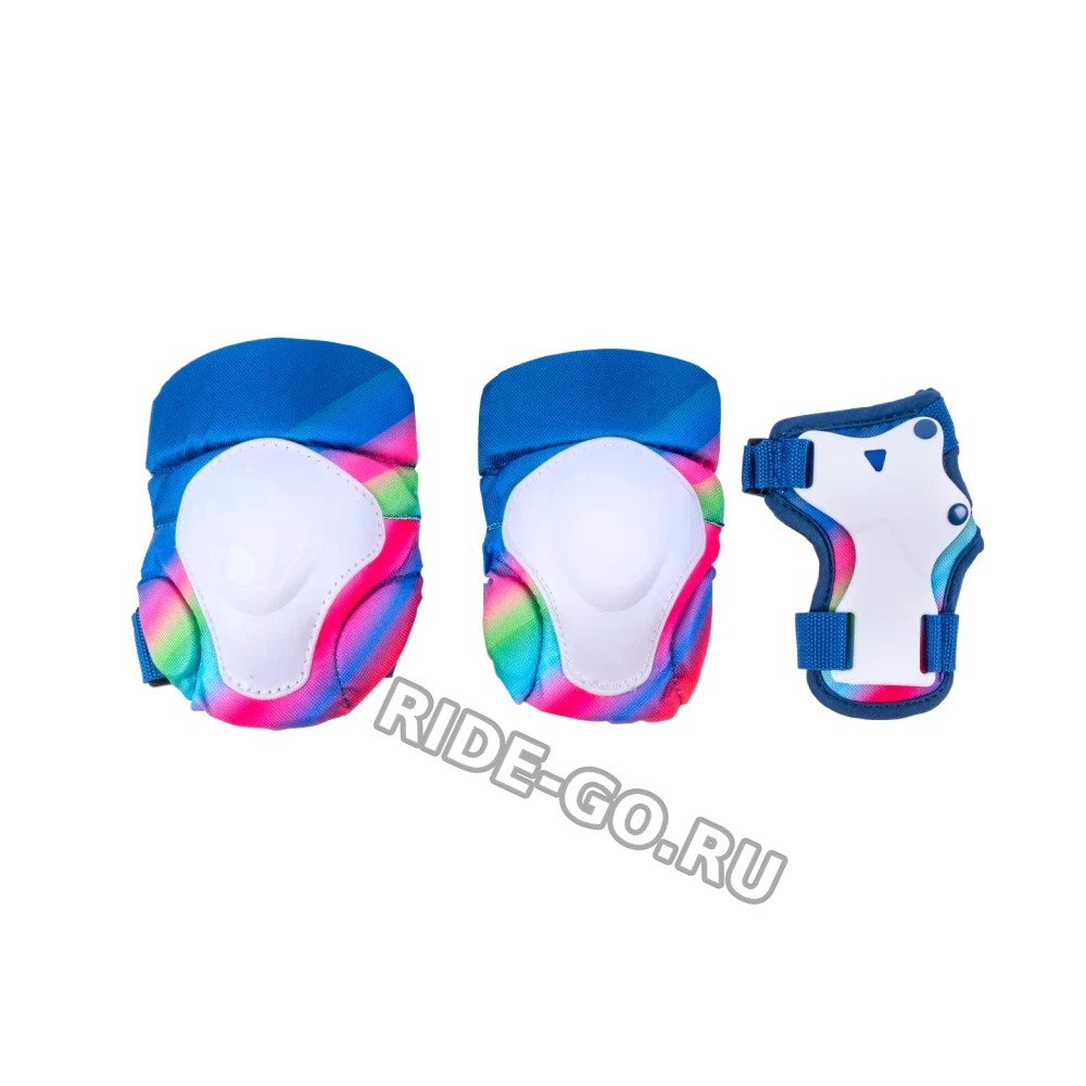 Набор защиты Tech Team Safe Fit Kids 1.0 Blue (Синий) Размер L