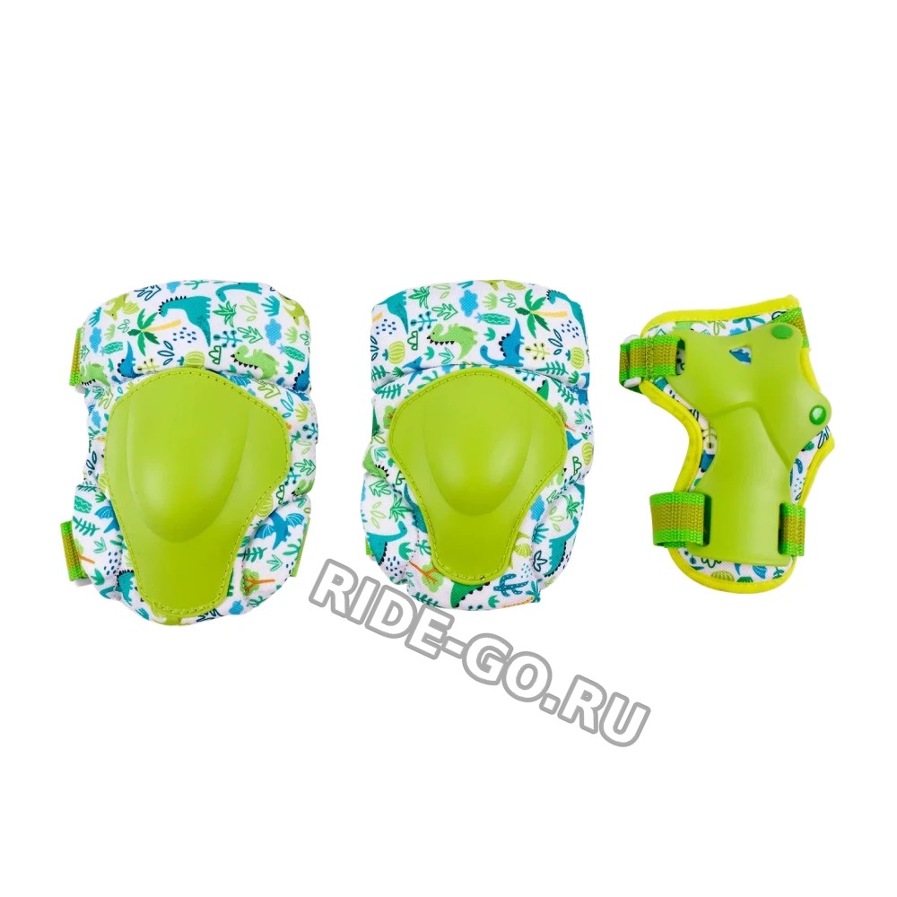 Набор защиты Tech Team Safe Fit Kids 1.0 Green (Зелёный) Размер M