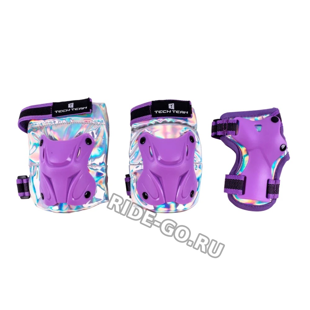Набор защиты Tech Team Safe Fit Kids 2.0 Purple (Фиолетовый) Размер M