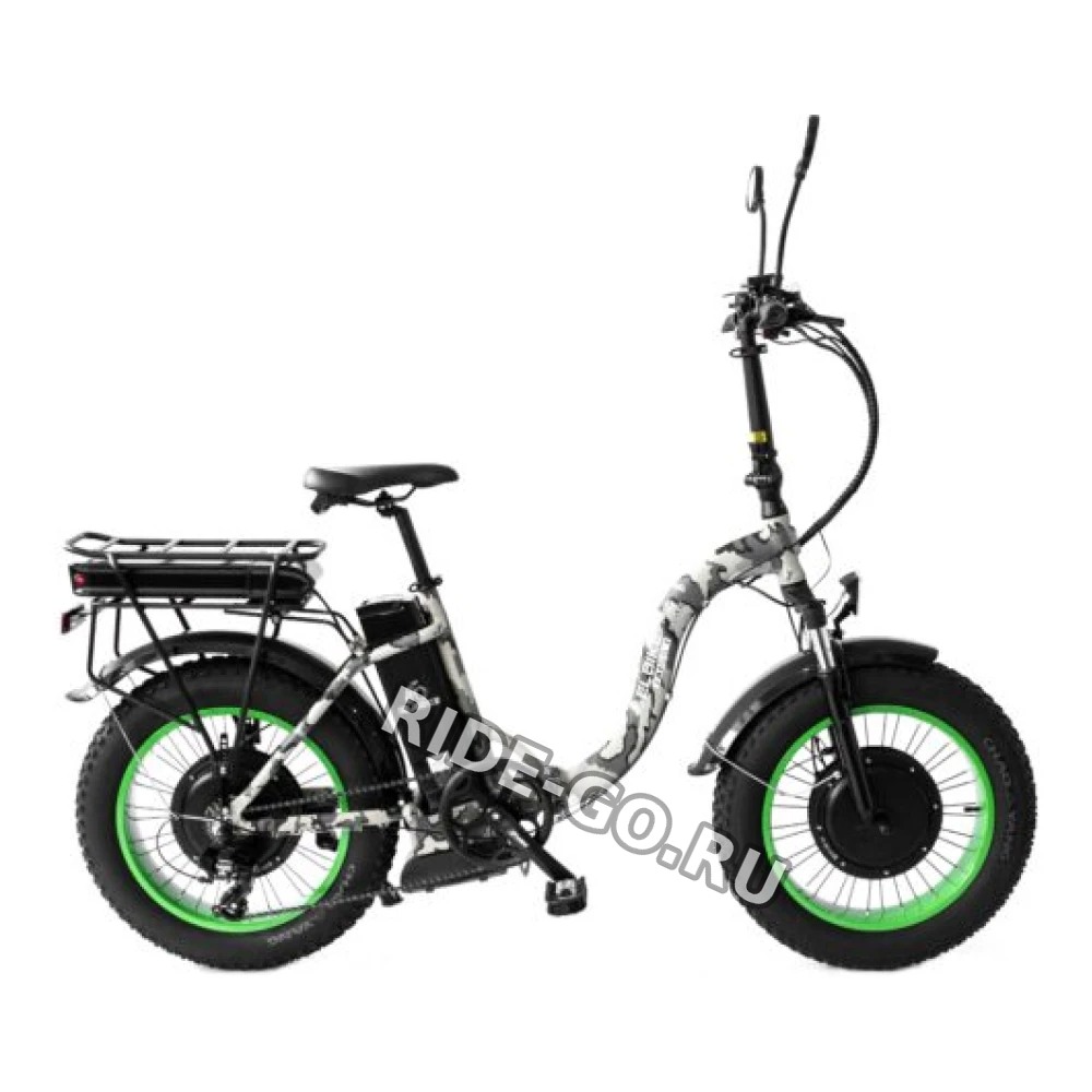 Электровелосипед Elbike Taiga 1 Twix 2000 камуфляж