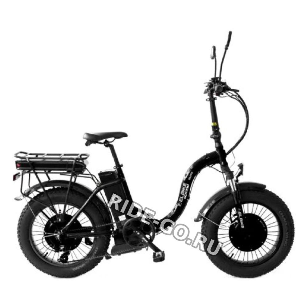 Электровелосипед Elbike Taiga 1 Twix 2000 черный