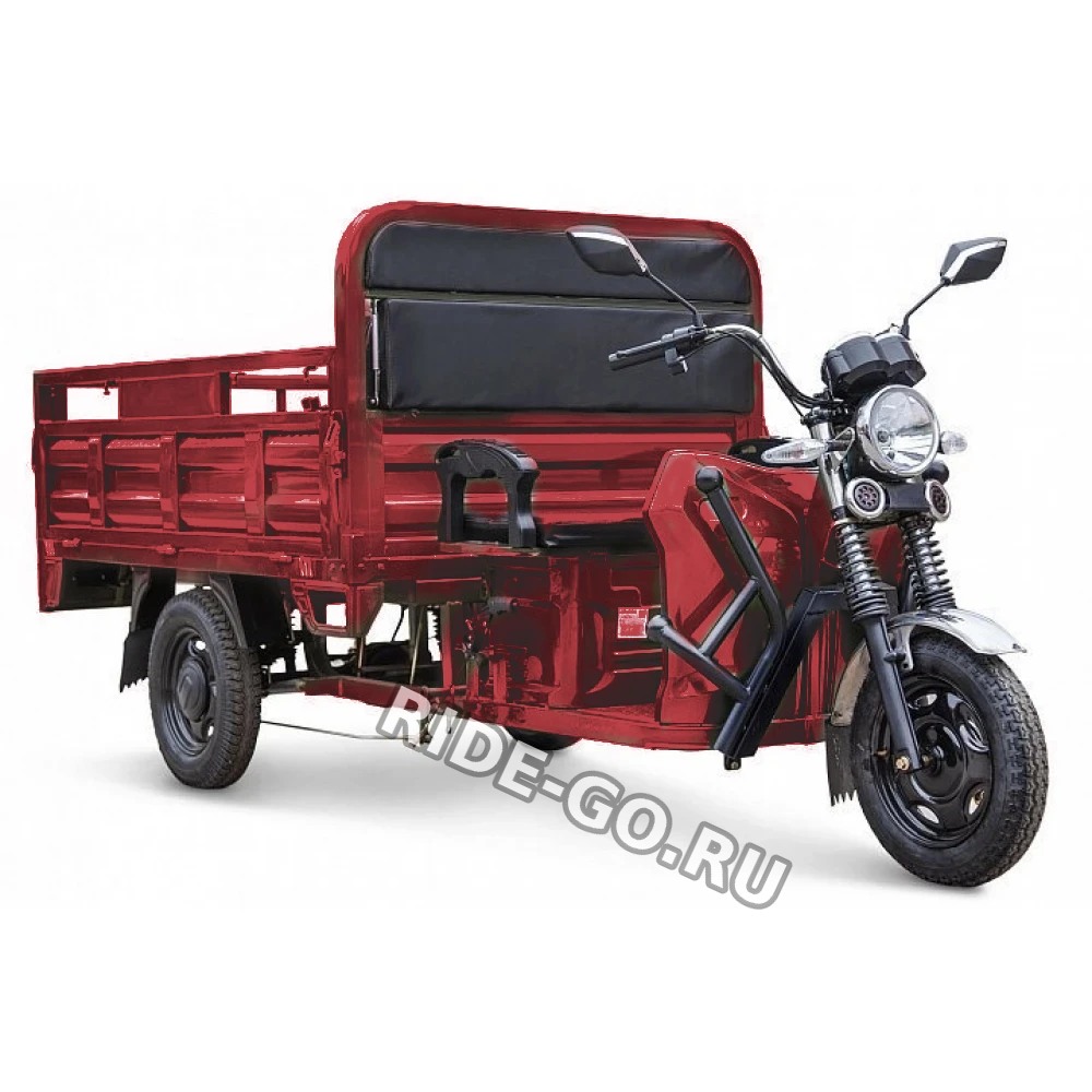 Грузовой электротрицикл Rutrike D4 NEXT 1800 60V1200W Красный