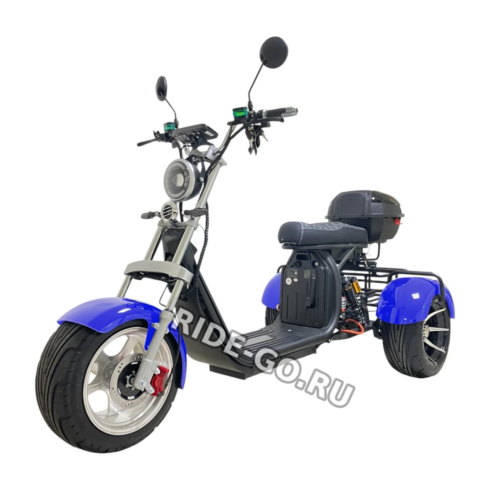Электроскутер CITYCOCO X12 TRIKE Синий