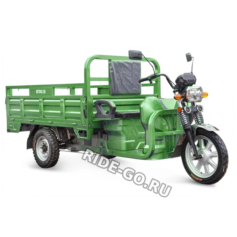 Грузовой электротрицикл Rutrike Титан NEXT 2000 60V1500W Зеленый