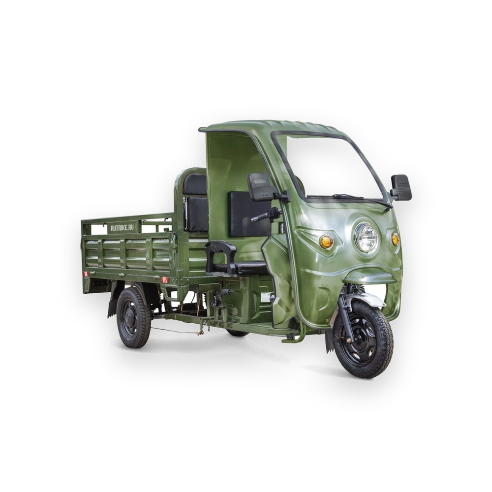 Грузовой электротрицикл Rutrike D4 NEXT КАБИНА 1800 72V 1500W