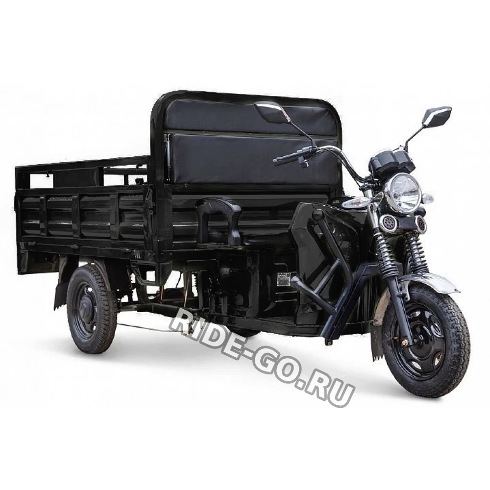 Грузовой электротрицикл Rutrike D4 NEXT PRO 1800 72V 1500W Черный