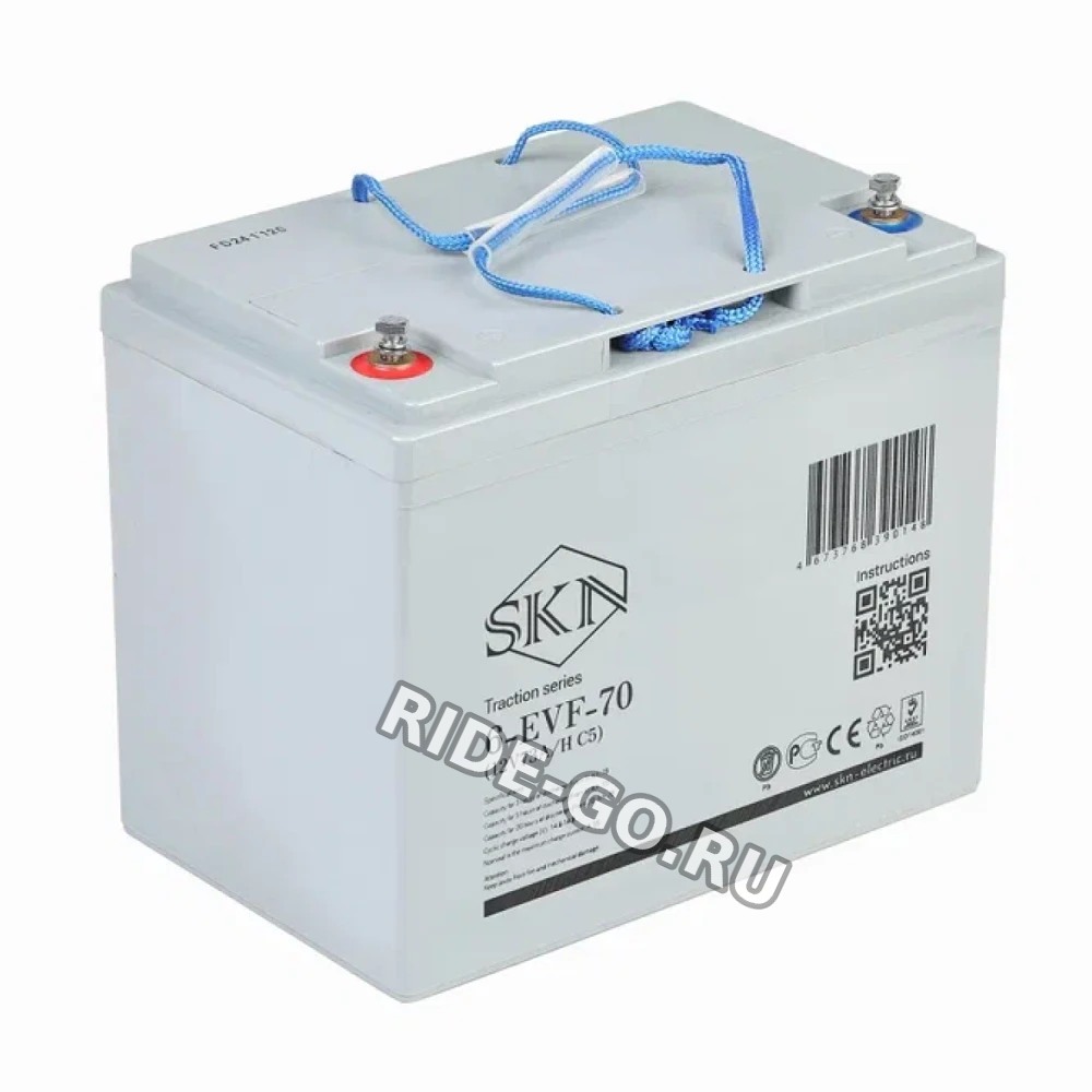 Тяговый аккумулятор Rutrike SKN 6-EVF-70 (12V73A/H C5)