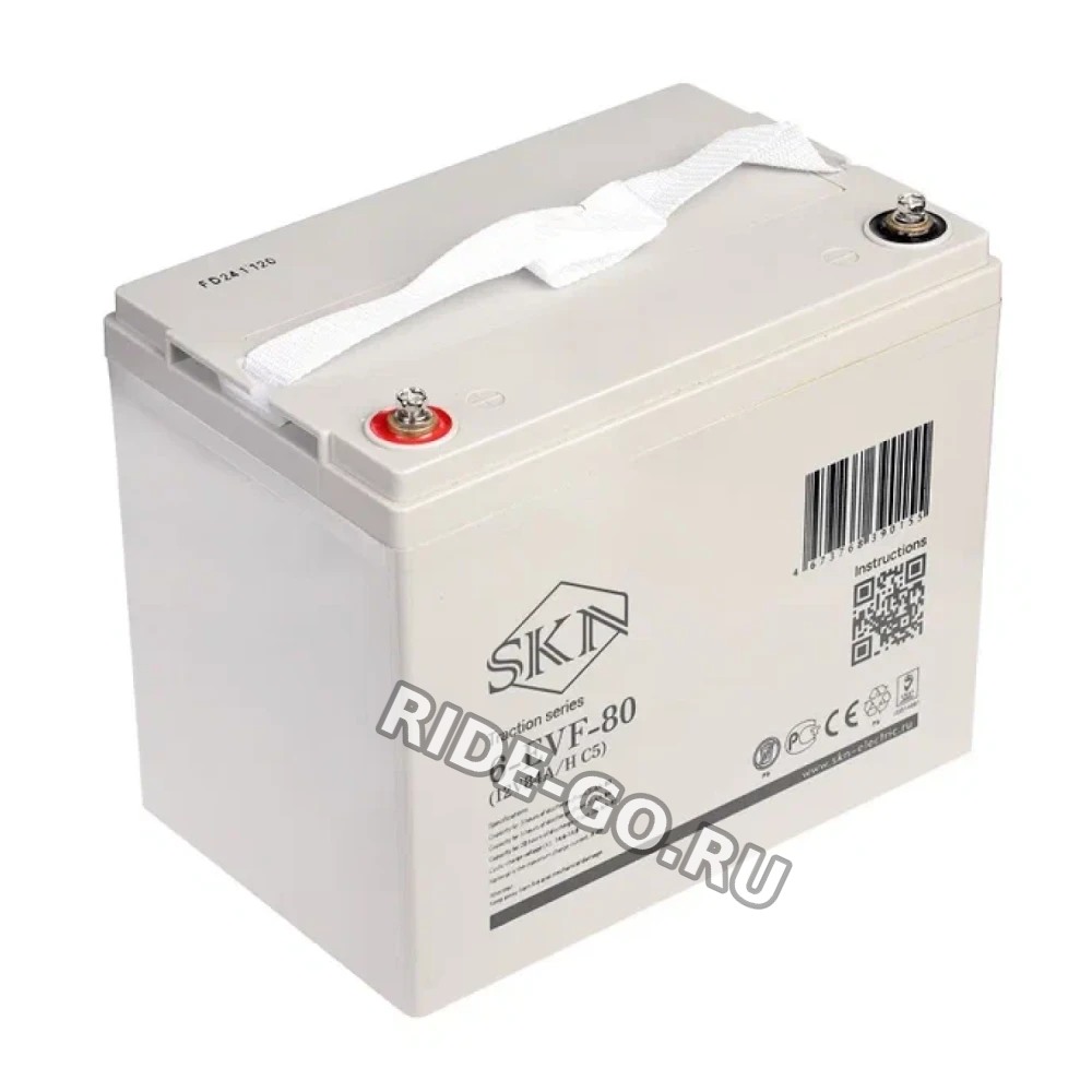 Тяговый аккумулятор Rutrike SKN 6-EVF-80 (12V84A/H C5)
