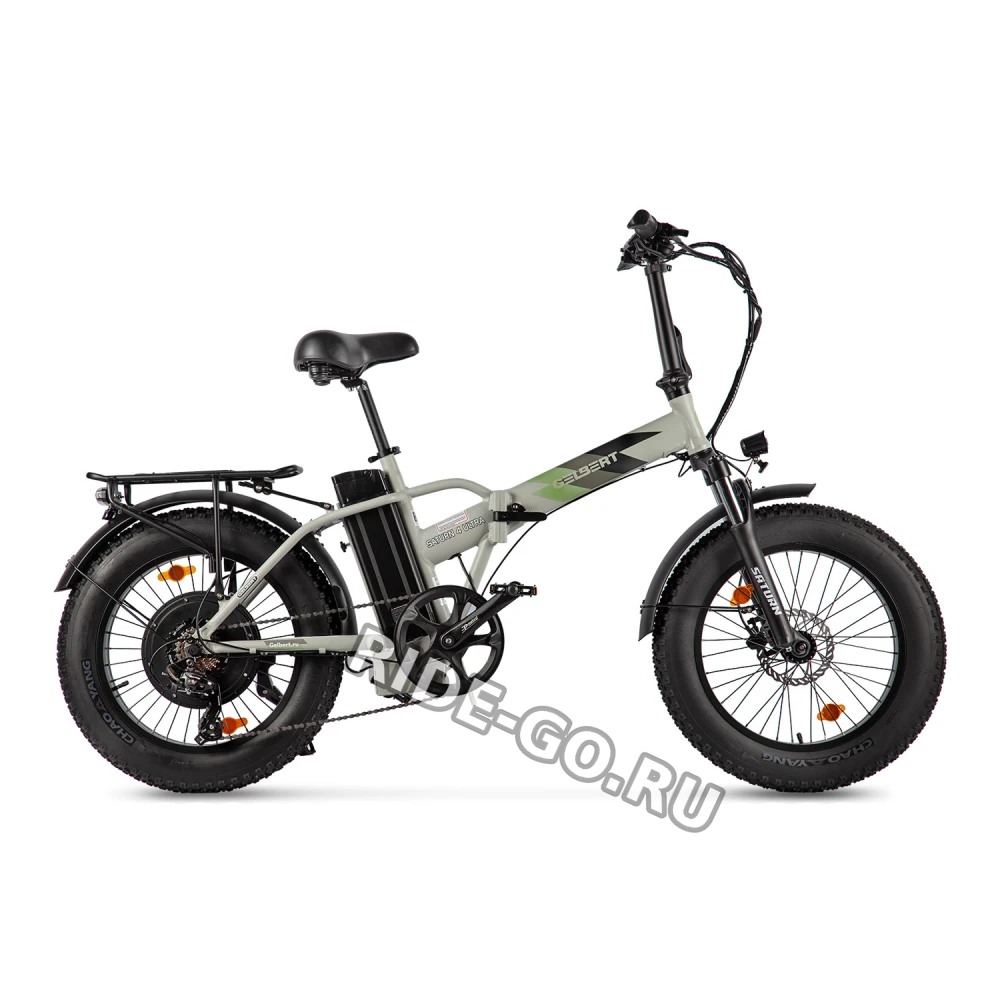 Электровелосипед Eltreco Gelbert Saturn 4 ULTRA Серый