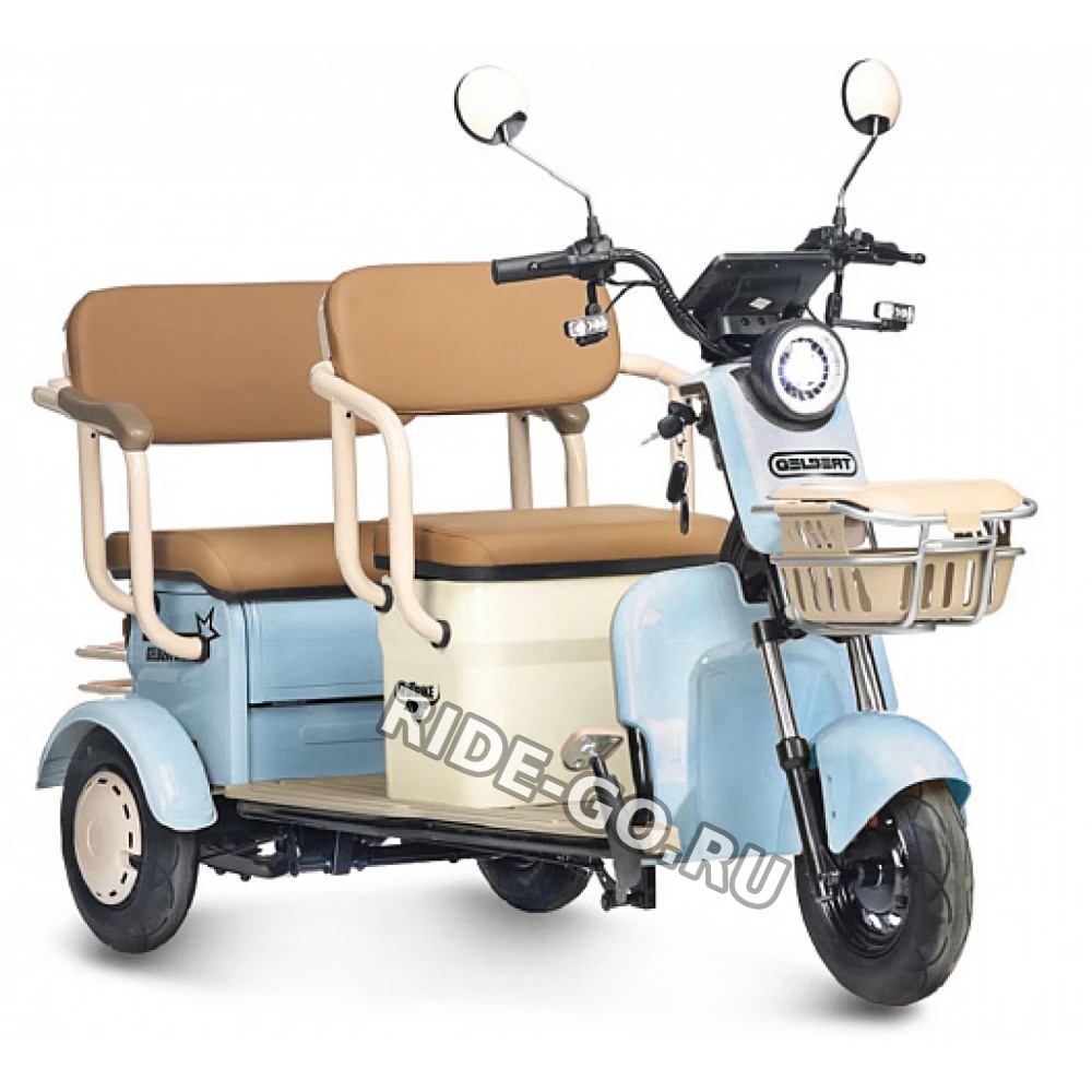 Электротрицикл Rutrike Gelbert Atlas 48V/60V 600Вт