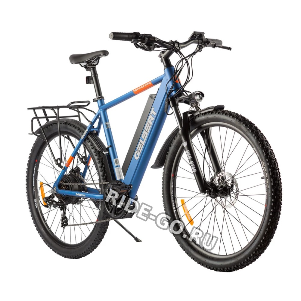 Электровелосипед Eltreco Gelbert Ran Star 3 PRO Синий