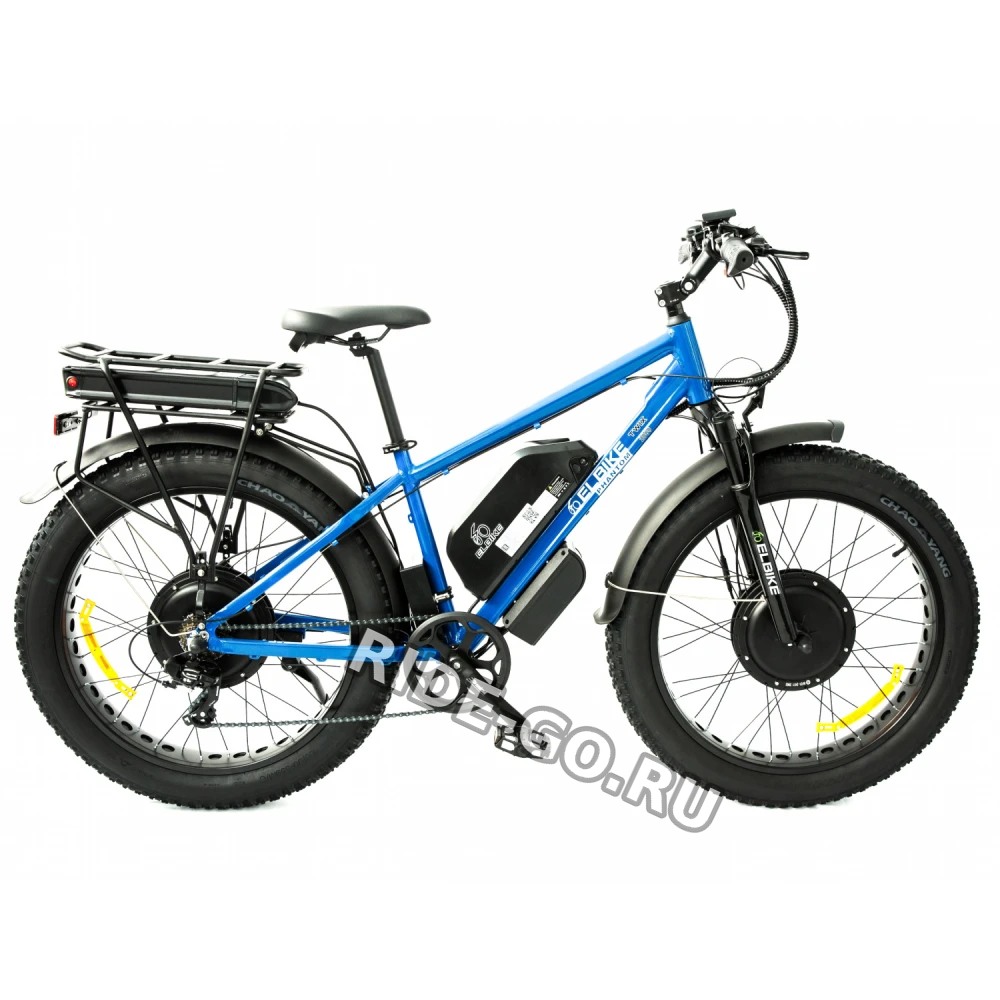 Электровелосипед Elbike Phantom Twix 2000 Синий