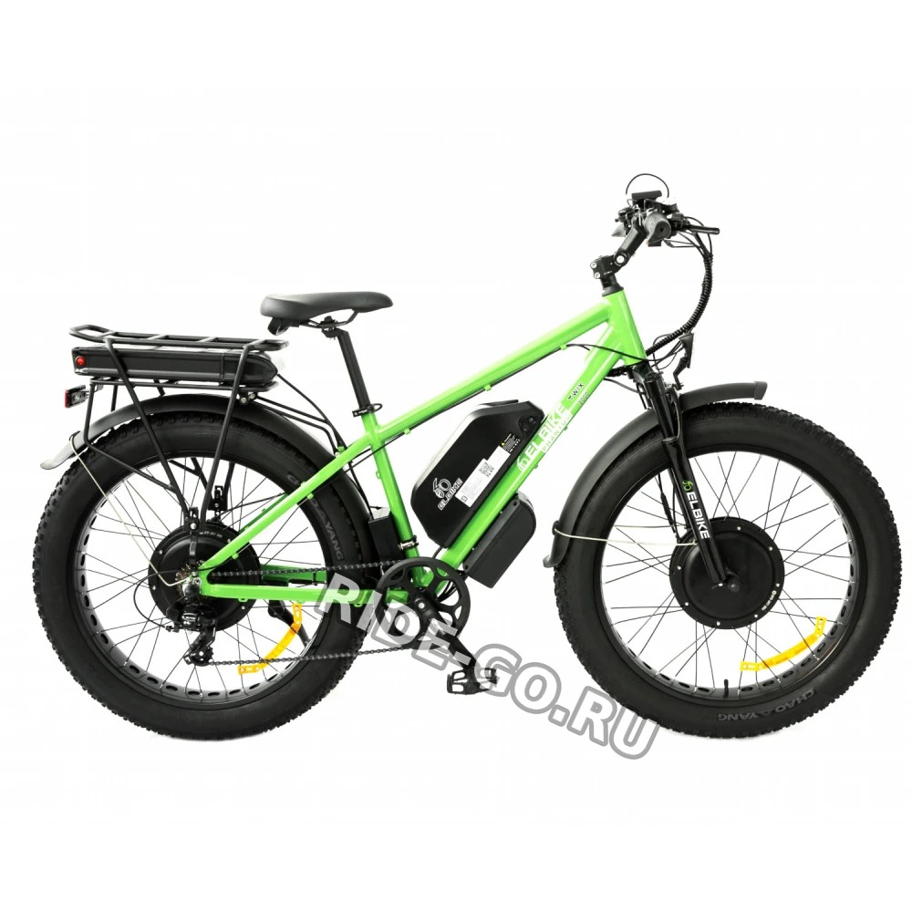 Электровелосипед Elbike Phantom Twix 2000 Зеленый