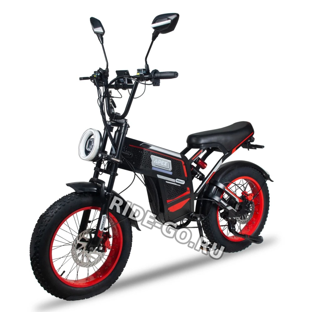Электровелосипед Minako Apex Красный