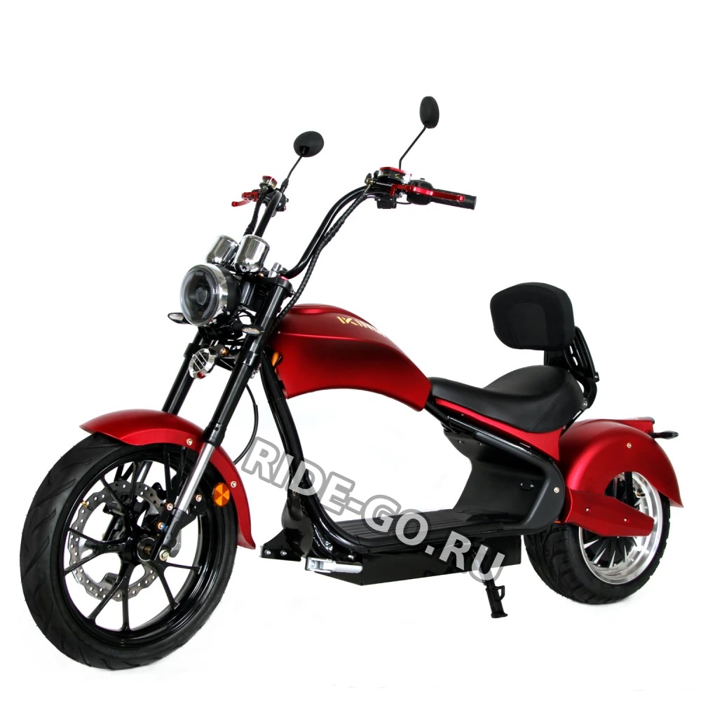 Электроскутер IKINGI Chopper Красный