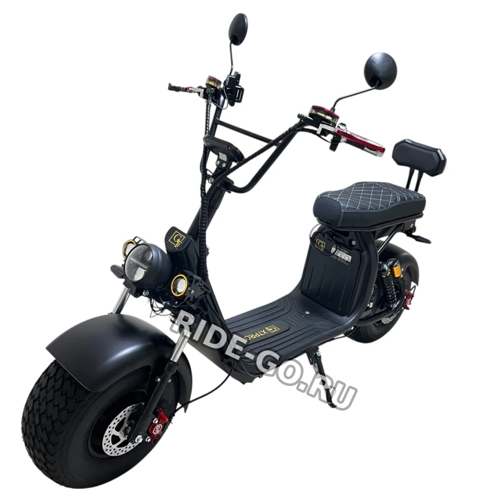 Электроскутер Citycoco GT X7 PRO (2000W) Матовый черный