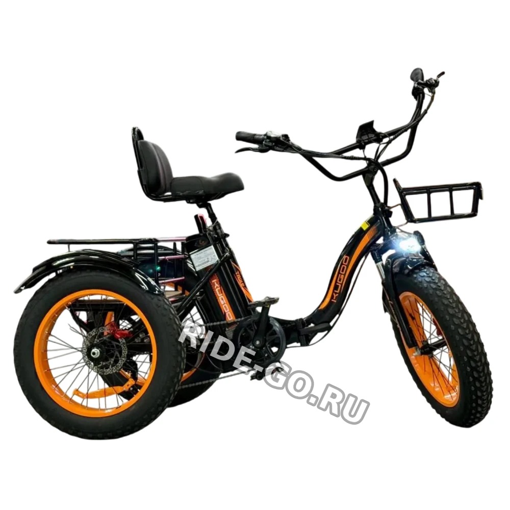 Электротрицикл Kugoo Trike 750W 48V 15.6Ah