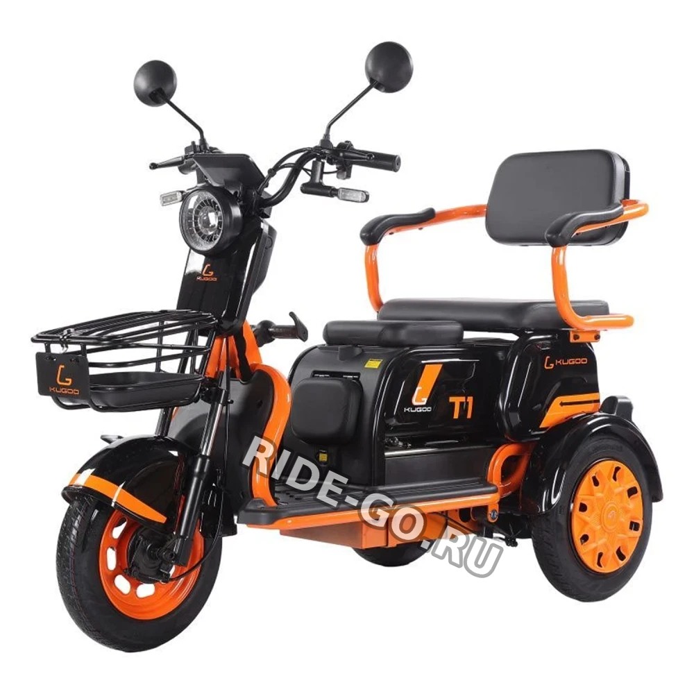 Электротрицикл Kugoo T1 48V 20.8Ah 500W