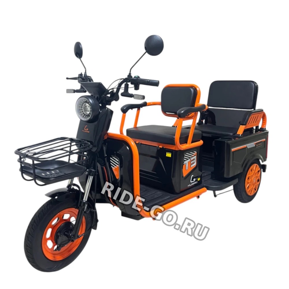Электротрицикл Kugoo T3 60V 20.8Ah 500W