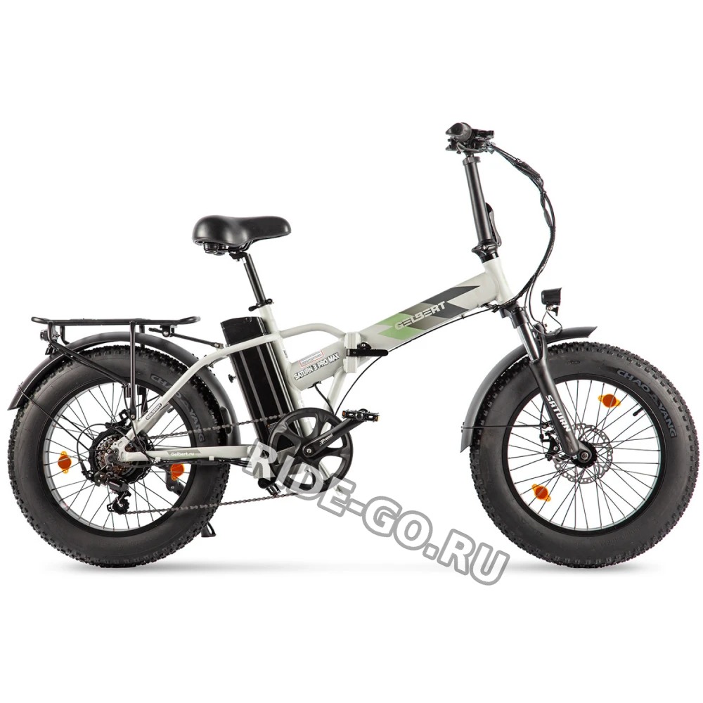 Электровелосипед Eltreco Gelbert Saturn 3 PRO MAX Серый