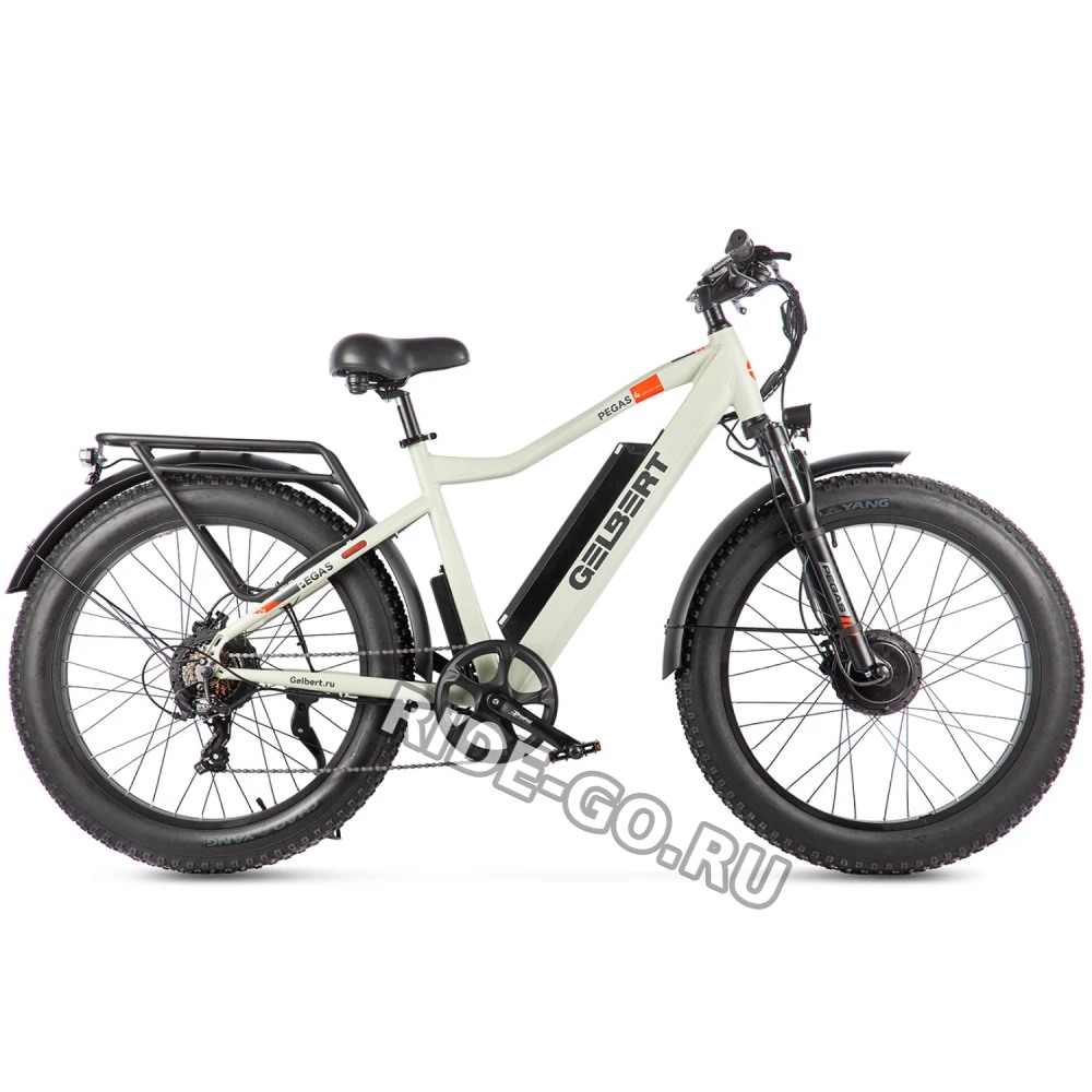 Электровелосипед Eltreco Gelbert Pegas 4 DUAL PRO MAX Бежевый