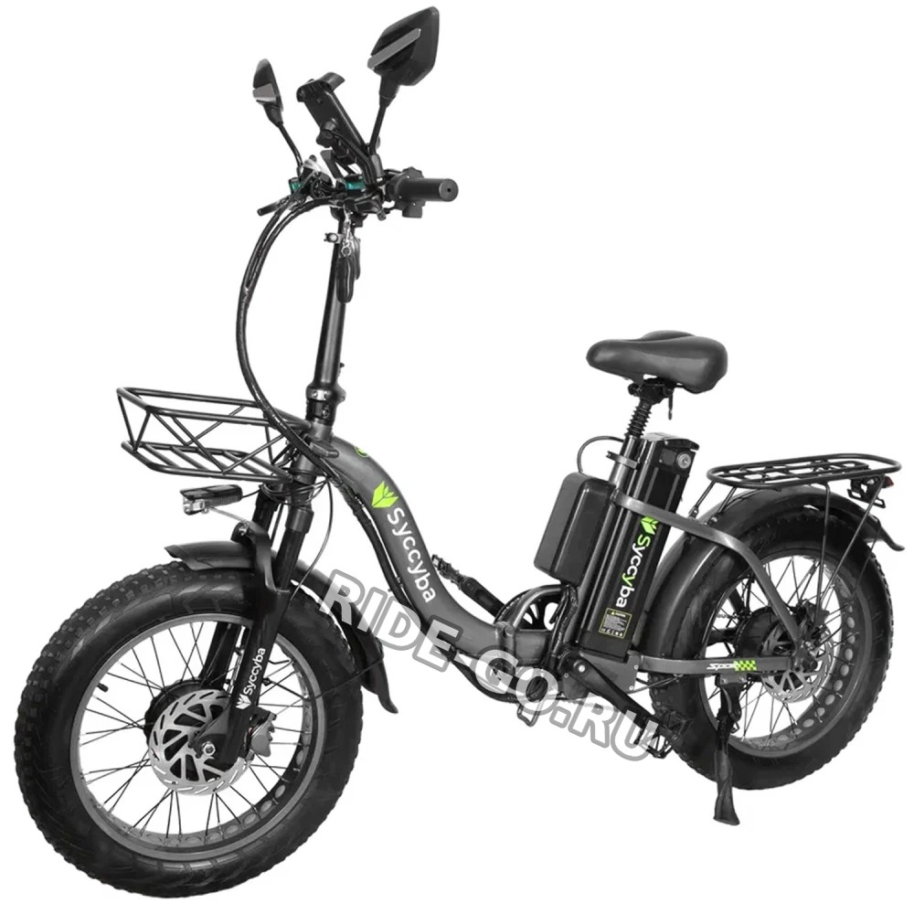 Электровелосипед Syccyba H2 Dual GREY