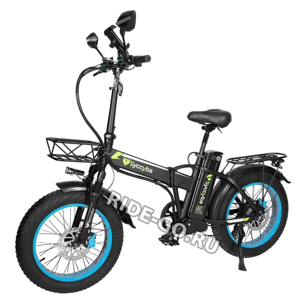 Электровелосипед Syccyba H1 BLUE