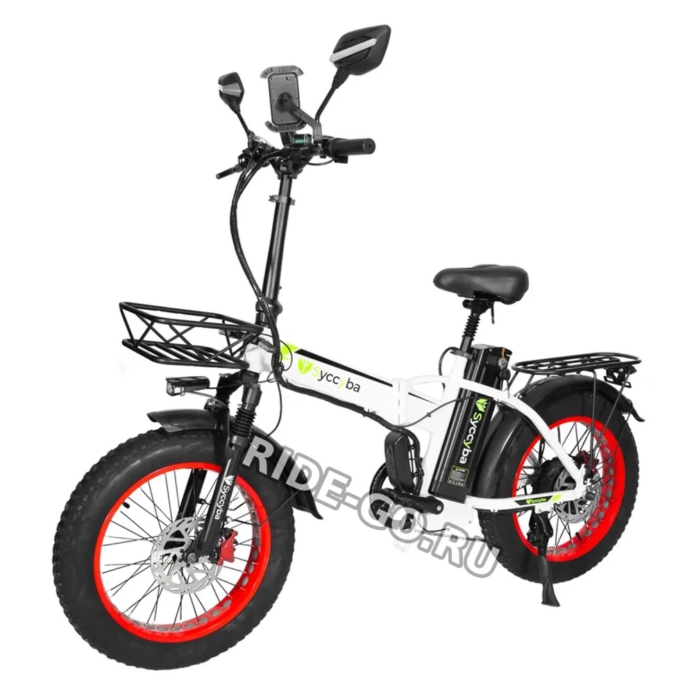 Электровелосипед Syccyba H1 WHITE