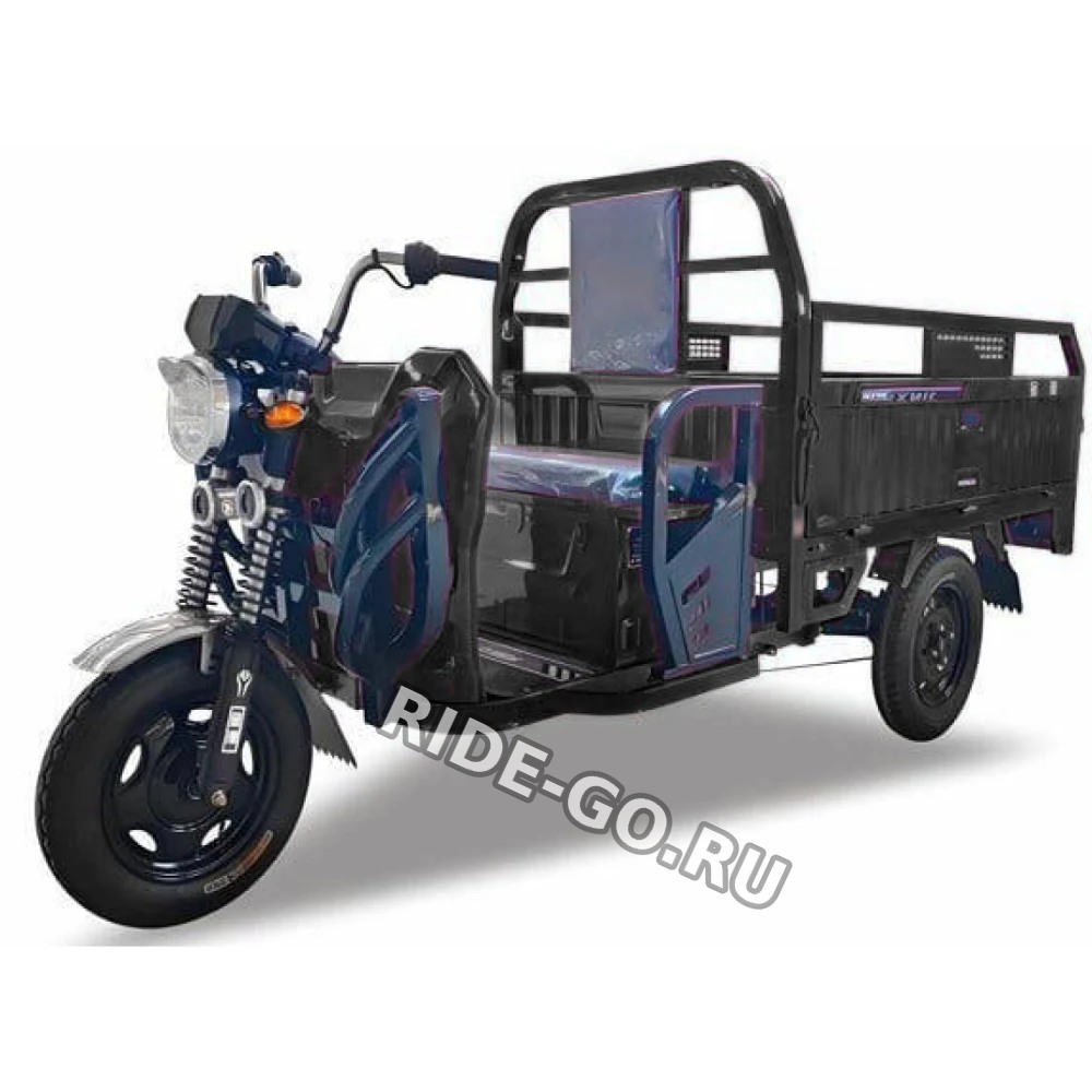 Грузовой электротрицикл Yasmand Карго 1500 60V 1800W Черный