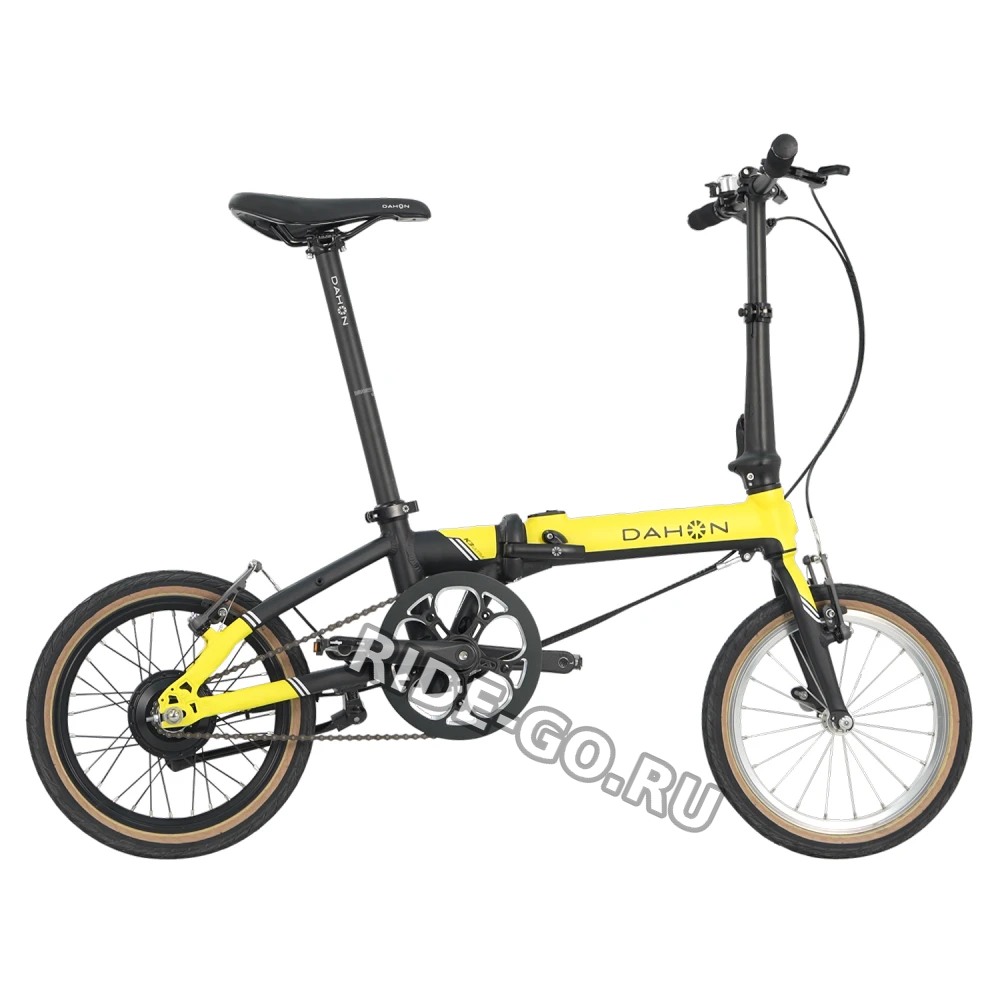 Электровелосипед складной DAHON K FEATHER 16 желтый