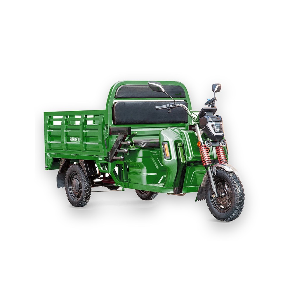 Грузовой электротрицикл Rutrike Антей Pro 1500 60V1200W зеленый