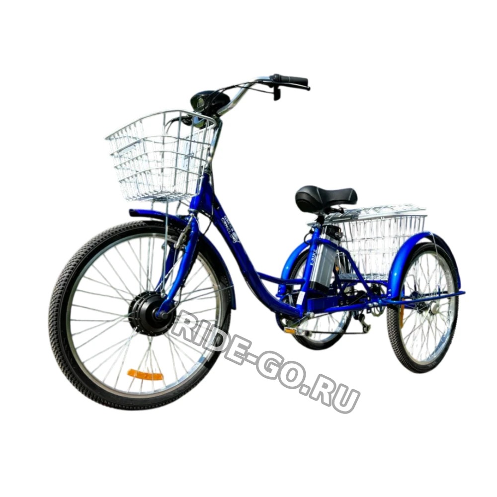 Электровелосипед GreenCamel Трайк-24 V3 (R24 350W 48V12Ah) 7 скор